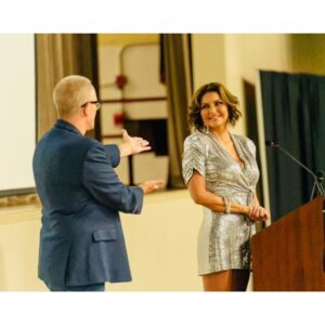 Jennifer Gimenez Instagram - The love and support my husband @timryandopeman I have for each other is such a blessing. I cherish this so much. I’m truly grateful that these photos were captured at our speaking event for.#OaksRecovery. #TimJenn #Powercouple #WeAreAForce #DopeToHope #JenniferGimenez #TimRyan #Recovery #Sober #SuperModel #Actress #Actor #Fashion #Movies #RealityShows #TVPersonalities #Writer #ChangeMaker #Influencer #Speaker #Interventionist #Podcast #TheTimAndJennShow #SoberIsSexy