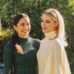 Jennifer Holland Instagram - Me ‘n Adri @adrianaleonard at the rehearsal dinner by @jessmigliophoto Aspen, Co - September 2022 ♥️ Hair by @lisasatornhair Makeup by @rachelgoodwinmakeup Styling by @carrielauren