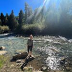 Jennifer Holland Instagram - River rat 💦 🏔 🍁