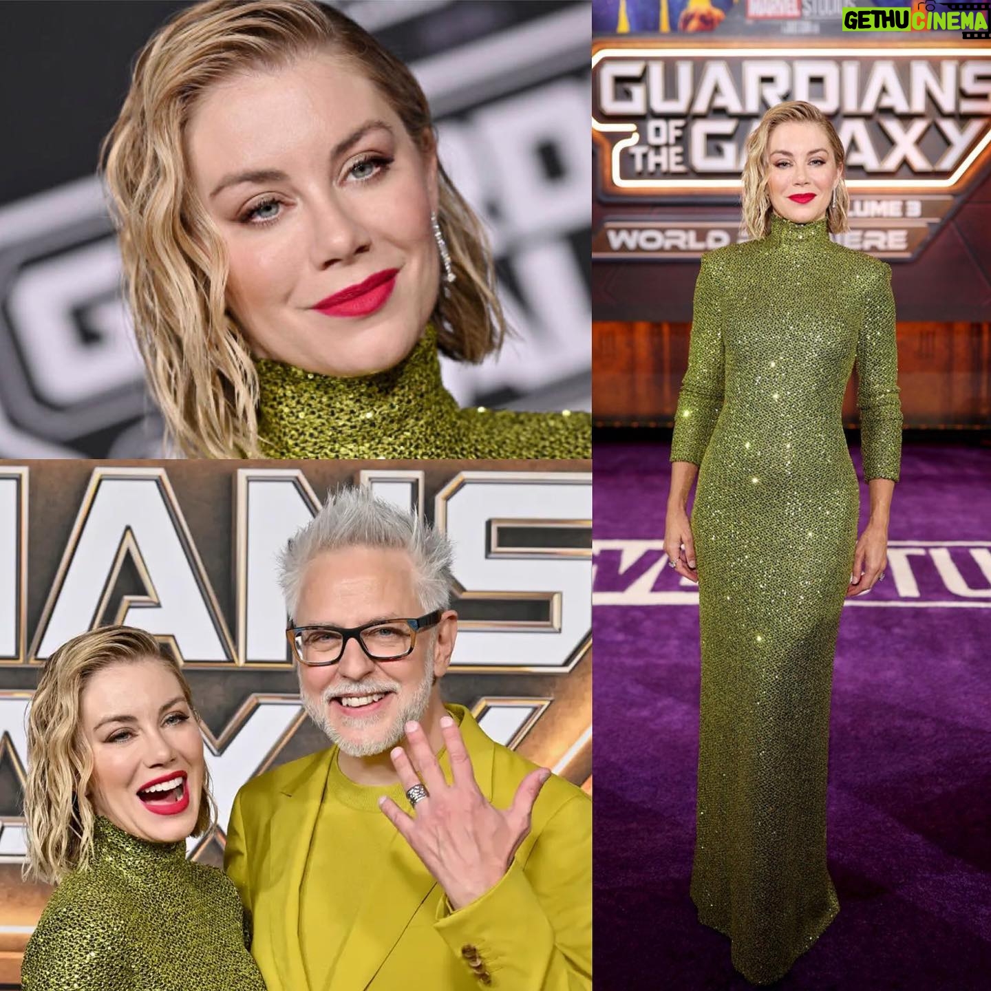 Jennifer Holland - 41.6K Likes - I’m so proud of this man @jamesgunn and this emotionally charged, incredibly beautiful, funny and nuanced conclusion of one of the best trilogies ever made: @guardiansofthegalaxy vol 3. I’m so grateful that I got to be a part of this decade long journey with my partner and so many other insanely talented, wonderful people.
……………………………………………..
Maybe life is like a Pointallism painting. Sometimes you just need to get some distance for the whole beautiful picture to come into focus. Trust the journey. ✨
My makeup: @rachelgoodwinmakeup
My Hair: @lisasatornhair
My Stylist: @jordanshilee
James grooming: @louisemoonhair
James stylist: Emily Diddle