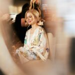Jennifer Holland Instagram - Pre-wedding prep with the dream team : 📸: @jonnymarlow 💇🏼‍♀️: @lisasatornhair 💄: @rachelgoodwinmakeup 👘: @carrielauren @lexfordays