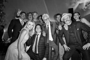 Jennifer Holland Instagram - Being joined at our wedding by our #GotG, #TheSuicideSquad & #Peacemaker families made things that much sweeter. All photos by the great @jonnymarlow!