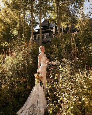 Jennifer Holland Instagram - After over 7 years together, I finally married the love of my life, @jenniferlholland. What an incredible, beautiful, stunning day surrounded by the most wonderful family and friends in the world. And, yes, that’s a moose that showed up as the ceremony began! And also, yes, @originalfunko made our wedding cake toppers designed on our actual tux and gown (Jenn wouldn’t let me see them before the wedding because her dress was too perfectly done!) And, yes, we had Sunday fun festivities including a Marvel vs DC softball game (@michael_rooker played on both teams!)
 
Thanks to @eksevents for planning everything!
Photos 1, 3, 5, 7, 8, 9 & 10 by @jonnymarlow 
Photos 4 & 6 by @jessmigliophoto 
Stylings by @carrielauren @lexfordays @victordevita
Jenn’s Hair by @lisasatornhair
Jenn’s Makeup by @rachelgoodwinmakeup
My grooming by @louisemooninc
