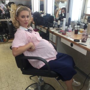 Jennifer Holland Instagram - Back in 2016, I got to work with an amazing group of people, most of whom I’m still friends with today! We spent months together in Memphis filming a tv show, playing a game I had never played before called corn hole, and stuffing ourselves into vintage clothing. The result? A labor of love about the early careers of Johnny Cash ( @kevinfonteyne ), Elvis ( @drakemilligan ) , Jerry Lee Lewis ( @christian_lees ) (and many more) and of course, the producer who started it all, Sam Phillips ( @chadmichaelmurray ), and his poor little wife Becky. (Me)

SUN RECORDS is back! And airing on @paramountplus for your viewing pleasure ❤️