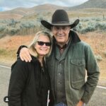 Jennifer Landon Instagram – Without a doubt the unsung hero of any production is the Script Supervisor, colloquially know as, ‘Scripty’.
To summarize their job is nearly impossible, because they don’t have one job. They have ten.
Not only are they tracking continuity (which means making sure sets, costumes, props, actions, hair, and makeup stay consistent from one take to the next and across scenes and episodes), they have also made sure you’ve said your lines correctly, documented camera movement, lenses/filters used, number of takes, written the director’s notes on each take for the edit, timed the freaking scenes and I’m not capturing half of it (breaking down a script before shooting is another mountain as are the production reports at the end of the day). How they do their job without 4 extra sets of arms and eyes and 5 more hours in a day still baffles me.
From an actors’ perspective, the good ones know how to catch anything that might pull the audience out of a moment or do disservice to the writer, the great ones know how to do that while also allowing the actors and director to have enough freedom to bring the scenes to life. And the best ones do both of those things while offering emotional support, performance guidance if needed (they often know your characters arch better than you do), and friendship on the day.
This lady here isn’t just one of the best ones, she’s THE best one.
The Mother of all Scriptys (@clarkgregg I believe you coined that)
@mellw2lls any set is a much more dreary place without you.
#yellowstonetv #bts #scripty #scriptsupervisor
#crew