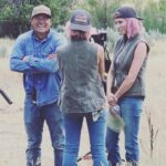 Jennifer Landon Instagram - It takes two to tango. And Teeter certainly belongs to @lindygorham as much as she does to me. Think I roped that steer in episode 2? Nope. Stood on a super high roof in episode 3? No freakin’ way. And any stunt I did myself this season required that Lindy be there hours earlier - to learn it, test it, and walk me through it. She is a teacher, a badass, a confidant, and a friend. I couldn’t have done it without you. And unfortunately I have to also thank the super mean-looking guy, who is laughing his arse off in photo #3, for assembling an amazing team - the sorta coolest stunt-coordinator ever, Mr. @jrodstunts 💛 you, Lindy. Jrod - you’re okay, too. 💛 @yellowstone #yellowstonetv #crew @paramountnetwork