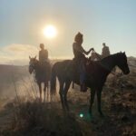 Jennifer Landon Instagram - I recently took a road trip to Valle de Guadalupe and I can’t recommend it enough. I went for the food and wine, but while I was there I was lucky enough to go riding with @bajabyhorse and had one of the most exciting and memorable rides of my life. Her horses are phenomenal! Sometimes friendships are forged in minutes and such is the case with @martyharriman. 🐎💛🤠 P.S. check out her cap. Turns out she’s the biggest #yellowstone #yellowstonetv fan south of the border.