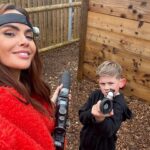 Jennifer Metcalfe Instagram - I am all for the stuff that’s made for kids and adults too … @flamingolandresort has everything 😍🤩 what a weekend 🎉