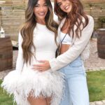 Jennifer Metcalfe Instagram - Thank u @chelseehealey and Ed for such a beautiful day ☀️💃🏻🎉 Gender reveal of the century. We loved it 🤍👩‍👦