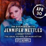 Jennifer Nettles Instagram - Hey Fam! I haven’t been out of my cave in a while. Working on some fun new things to bring your way in tv and film. BUT!!!! I’m jumping on a little stage soon for a cause close to my heart: my son’s school! I’ll be telling you more about it soon, but wanted to announce it here and say, get your tickets now as it is an intimate show. (Not to mention it would make a fun little Christmas gift to put under the tree for someone!). And with that, I will leave you with the information! Come join me for an intimate night of great music at @citywinerynyc on April 30th. It's all for a great cause! Tickets go on sale Friday at 3pm EST. Proceeds go to benefit @idealschoolofmanhattan !!! Yay kids!!!