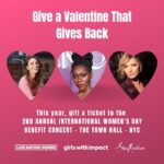 Jennifer Nettles Instagram – Stuck with what to give your Valentine/Galentines!? There’s nothing like a great experience – and every ticket to this International Women’s Day concert benefits future women leaders! Featuring powerful performances by @nkekio from Broadway’s hit @tinabroadway, Grammy Award Winner @sarabareilles, and yours truly!! Your special someone will love this gift. Get your tickets via link in bio! See y’all there!

#GirlsWithImpact #iwd2022 #internationalwomensday