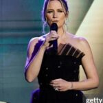 Jennifer Nettles Instagram - About last night……. Photo dump from a beautiful night celebrating and performing at the 50th Annual #daytimeemmys. What an honor to perform with @bsherman2222 a song that we wrote and for which we are nominated! And an absolute treat to get to meet the legendary @therealsusanlucci !!! H&M @ashleydonovan Styling @hayley_atkin_ Tags for red carpet: Dress @csiriano Shoes: @larroude Necklace: @levian_jewelry Ring: @kallatijewelry Performance look Dress: @jasonwu Shoes: @laroude Earrings: @kallatijewelry Ring: @anabelachan Clutch: @carolinaherrera