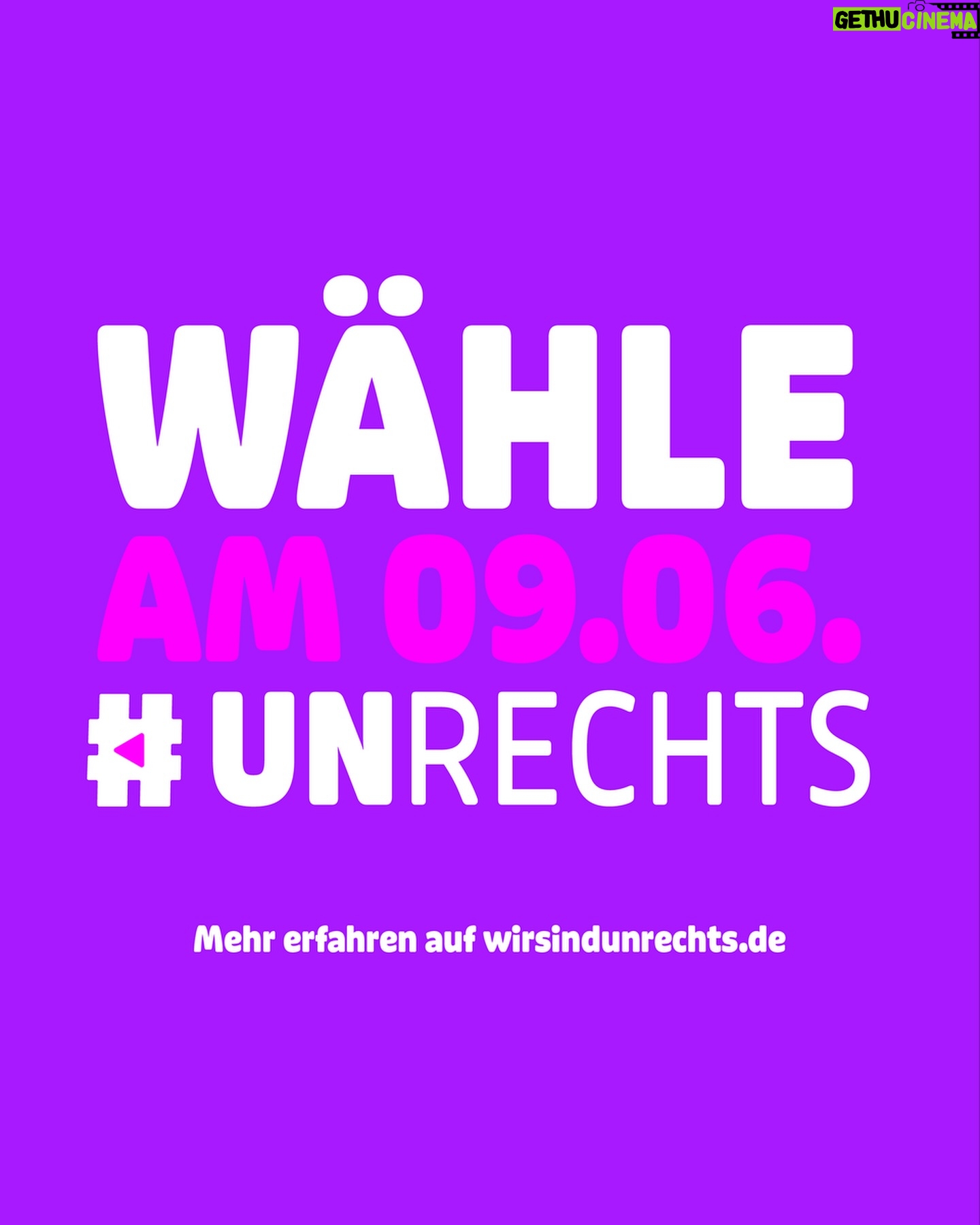 Jennifer Weist - 8.2K Likes - Wählen zu gehen ist ein Privileg, dass wir alle nutzen sollten! Setzt am 09.06. euer Kreuz für Demokratie und Freiheit, damit menschenverachtende Parteien keine Chance haben sich durchzusetzen. Ich wähle #unrechts ❌