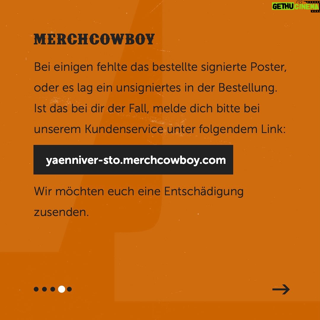 Jennifer Weist Instagram - Mein Team und ich haben uns nochmal besprochen und festgestellt, dass wir euch keinen Gefallen tun, wenn wir unsignierte Poster nochmal nachschicken, da sie von dem vielen hin und her senden wieder kaputt oder knittrig bei euch ankommen werden. Deshalb reichen wir euch eine andere Entschädigung nach. Bitte meldet euch nochmal (auch wenn ihr es schonmal getan habt) bei der im vierten Slide angegebenen Adresse. Danke!