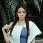 Jenny Cheng Instagram - @huangdamur @damur.fashion 「當時尚與藝術相遇，我們就找到了自由的彼岸。」 Outfit @huangdamur Jewelry @bulgari Hair @signs0303 Makeup @90jollymakeup Photographer @rockykao456 #DAMUR #AW24TPEFW #taipeifashionweek