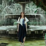 Jenny Cheng Instagram - @huangdamur @damur.fashion 「當時尚與藝術相遇，我們就找到了自由的彼岸。」 Outfit @huangdamur Jewelry @bulgari Hair @signs0303 Makeup @90jollymakeup Photographer @rockykao456 #DAMUR #AW24TPEFW #taipeifashionweek