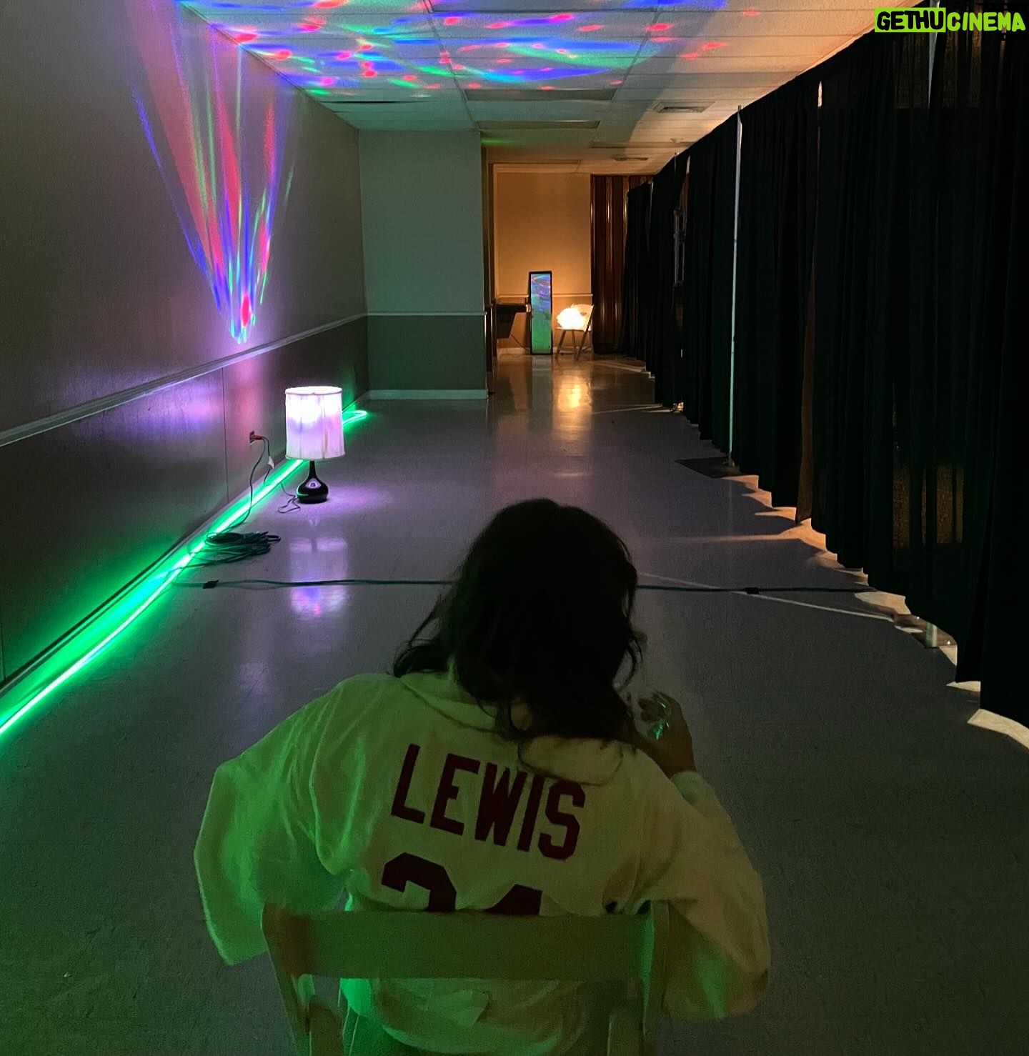 Jenny Lewis Instagram - love you forever @kilbyblockparty robe pic πΈ by @saladjockey path to menβs room lighting installation by @jimmytamborello with help from @saladjockey and meeeee thx to kilby court for hosting both @deathcabforcutie & @rilokileyofficial back in the day! those shows were formative and so fun plus the coolest posters ever β¦ π RIP video memories in boise β deadly seven games no video but we still make memories β