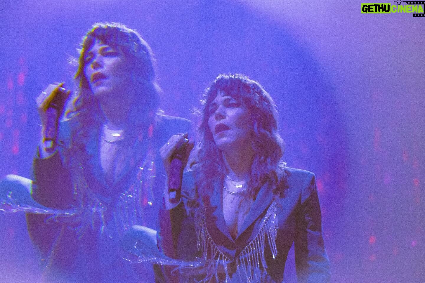 Jenny Lewis Instagram - it’s almost christmas! just a little post of gratitude for all the folks that came out to the JOY’ALL ball this year … to my band @megbrittcole @iamjessnolan @ryanmadora @nicolelawrence___ & crew @andybree_ @bob.b.drums @iainpthomson @vanessaredd_n @nickadrake & @hitrecording thank you the most! we made a little fam on the road and laughed and played and sang and laughed some more. @bobbyrhubarblewis and i thank you for taking such good care of us & our songs! to all the amazing support who joined us on tour, THANK YOU! @amarillohighway @cassmccombs @jjjennyo @shabazzpalaces @loganledger @the_lalom y’all are the best of the best and we were lucky to share the stage with ya. to my main hot dog @mamahotdog thx for the all the pictures and videos from this JOY’ALL era. here are some snaps from the final show of the year @hollywoodpalladium & and live video of christmas time’s a comin featuring our son @loganledger mama, i’m coming home! BLESS!