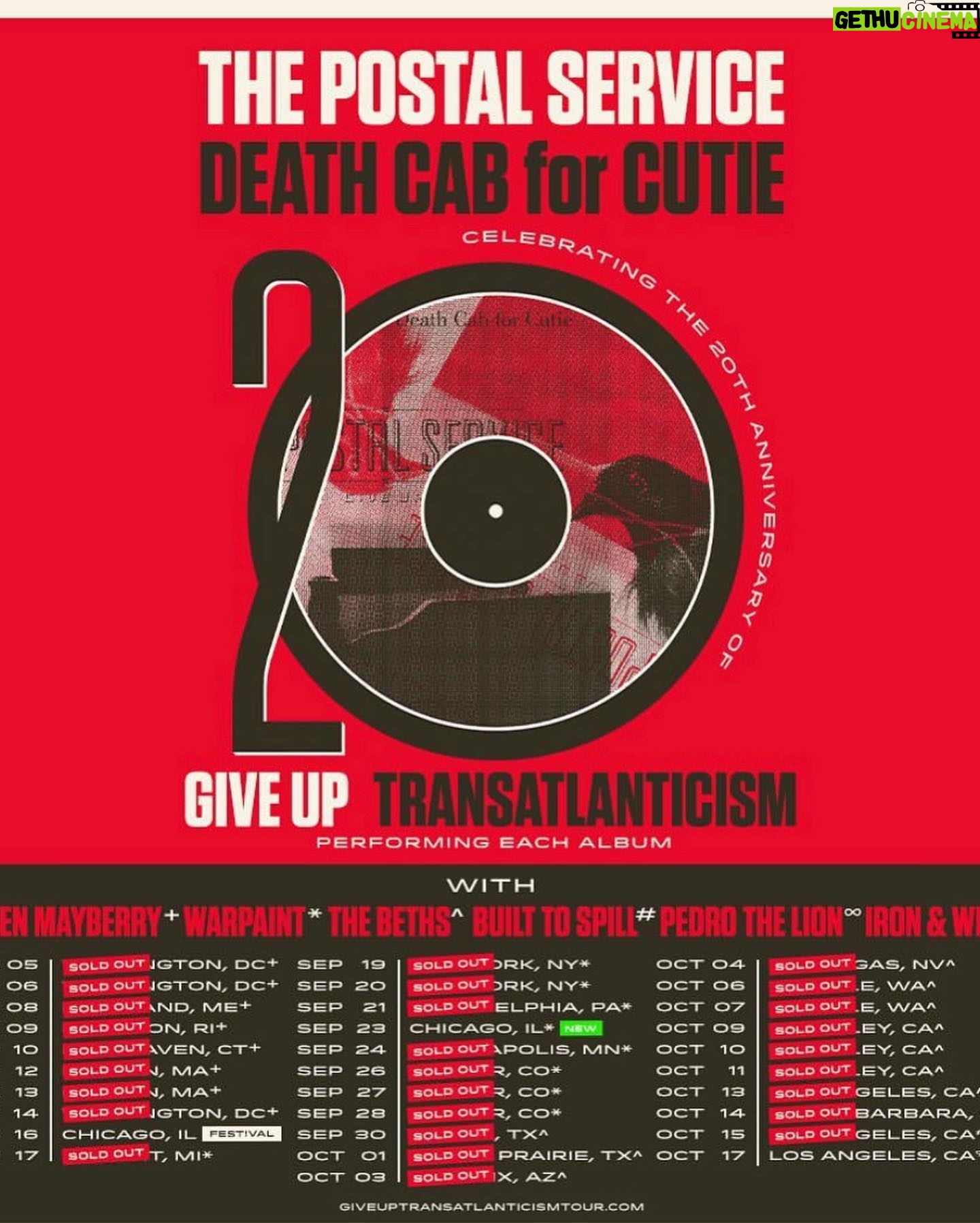 Jenny Lewis Instagram - don’t be mad if i ghost ya i’m just getting my chops up for the @postalservicemusic @deathcabforcutie tour! holy crap look at all these dates! i’m def gonna cry when we play the district 😭 see you there? @therealicp