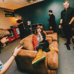 Jenny Lewis Instagram - tour nibbles w @postalservicemusic & @deathcabforcutie planking in florida!!! found a 🍸 & tracksuit @vintageskinsco in pittsburgh screen test w @jimmytamborello @thewarholmuseum two graduates a fallen 🍩 taking flight in @rodarte cape orlando magic 🪄 @onlineceramics walks with pals dead dunks score in ATL DRIP DRIP new @postalservicemusic shirt by @lowlvl 📸 ‘s by @saladjockey & moi