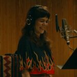 Jenny Lewis Instagram - i am so blessed to be in @theswampdogg oribit! an absolute legend and genius. what a treat to sing count the days. when i walked into the vocal booth @soundemporiumstudios @theswampdogg stopped me and asked “ what’s your concept ? “ i thought, hmmm what IS my concept?! what a great question that i’m still trying to answer! he also asked “ who’s your idol? “ this clip is from @swampdogggetshispoolpainted a great new doc about the wild and inspired life and music of the OG D O double G. count the days is on swamp’s new record blackgrass coming soon on @ohboyrecords also ❤️ @moog_star ps. i got this fire shirt from jeff thx jeff! @amazon