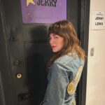Jenny Lewis Instagram – the JOY’ALL BALL 
rolls on tomorrow at the @hollywoodpalladium 
w @shabazzpalaces & @loganledger 
there are still a few tix avails ! 
omg i’m on a motorcycle  on a friggin billboard in LA! 📸 by @mamahotdog 

we out here having a ball y’all. 
not only did i get my hair did  by @jayne_edosalon in Jerry’s dressing room @thewarfield but i sat in the @prince chair @roselandpdx 
we visited the amazing @madonnainn1958 & 
two in our traveling party got ass tats 
i hung w @deanjohnsongs 
who put out a gorgeous record this year 
@sinagrace made this poster after seeing us @venturamusichall 
we’ll have a limited run at the @hollywoodpalladium 
the @dwcweb will be there 
as well with information on how to help out! 
if you want to bring a christmas ornament for the red stage tree 
they are welcomed !  you can leave em at merch if you want to help decorate! 
we’ll have some old merch designs as well in the shop and a limited edition JOY’ALL jewelry line by @makerandsmith 
well, what else can i say but 
it’s almost christmas! 
best,
JL & @bobbyrhubarblewis