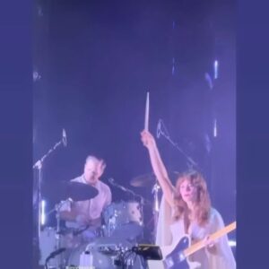 Jenny Lewis Instagram - wow!  what an adventure with @postalservicemusic & @deathcabforcutie over the last six weeks.  i am so honored and grateful to be a part of this amazing show!  from @thegarden to the @hollywoodbowl 
 this tour has been so epic and what dreams are made of!  thank you to @_jenwoodmusic_ for joining us on the west coast for nothing better 
it’s been a joy to hear her sing every night ! 
i’m grateful for all the bits in between 
hanging with some of my favorite people in my favorite places 
@jimmytamborello @gibbstack @chezpanisse 
also, special props to @ancientrick for getting a heart and a home on this tour 
he is my son now 
 💀 
oh, and it’s wonderful to be reunited with my baby @bobbyrhubarblewis 
@ mint chip 
BLESS!!! 
ps my 3rd @acltv performance is airing on @pbs 
can’t wait to see ya out there with the JOY’ALL band this winter!!
 🎄