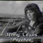 Jenny Lewis Instagram - the official video for PSYCHOS is out in the world! link in the bio directed by the one and only 🌭 @mamahotdog thx to my BB @pearlcharles for the intro bobbi assembled her wonderful crew of pirates for this extremely fun and ambitious one day shoot! there are so many people to thank here! @ericthomasfisher @seanstle @evil_spirit_engineering @aliisaksen @shawnmckinney @sydney_costley makeup @chain_driven_apparel for the custom gear @tripindicular my label @bluenoterecords my wonderful managers i watched PSYCHO a bunch while brainstorming and it’s a miraculous film and we pay homage at the top but instead i’m on a motorbike and not running from anything at all! shout out to crazytown for the colorful namaste moment inspo 🦋 also a lil @tompettyofficial video magic inspo life goes in cycles y’all ! it’s a merry go round 🙏🏻 BLESS!