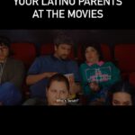 Jenny Lorenzo Instagram - Flor and Benito attempt a movie night out, pero the honest truth is that they should stay put en el sofá because their antics están de película. 🍿🍿🍿 Stay for the bloopers if you wanna make pee pee in your pants like I actually did that day. 🤣 @davidangelgallegos @thismeanspodcast @quien.carajo.es.kevin @m.friedegg92 @jmillsmakeupandhair @captainmercurylee #movienight #latinosbelike #latinoproblems #latinoparents #growinguphispanic #latinomemes #latinocomedy #theater #movietheater