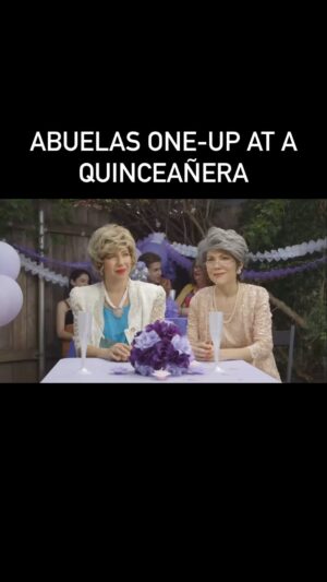 Jenny Lorenzo Instagram - Which Abuela wins this round? 👵🏼💥👵🏽 @elviscrespolive 

#abuela #latinamoms #latinagrandma #latinasbelike #growinguphispanic #latinosbelike #quinceanera