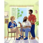 Jenny Lorenzo Instagram - These art portraits of Abuela’s Family make me so happy! If you look closely, there’s a lot of little easter eggs in each image that you’ll catch if you watched a lot of our episodes. Art by @danielagamba.art