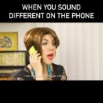 Jenny Lorenzo Instagram - It happens to the best of us. When a professional gives you a ring, be it a car insurance rep, accountant, doctor, student loan officer or credit card company, our voice somehow transforms into something otherworldly. Something that’s not...you. And that’s exactly what happens in the case of this video con Maruchi y Laritza. 📞📞📞 #latinosbelike #latinamoms #phonevoice #growinguphispanic #lol #miamiaf #latinamomsbelike #latinomemes