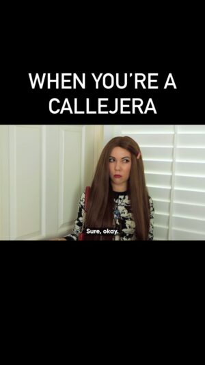 Jenny Lorenzo Instagram - My name should’ve just been “Callejera” on my birth certificate, bro. 🚗 💨🚦

#callejera #latinosbelike #latinamoms #latinamomsbelike #growinguphispanic #latinomemes #abuela #latinos