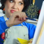 Jenny Lorenzo Instagram - Flor’s artistic vision hits a snag when Benito’s behind takes center stage! 🎭 Watch the chaos unfold as @PreparationH comes to the rescue, saving both the portrait and Benito’s comfort! 🖌️🍑 #ad #PreparationH