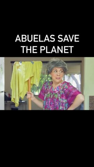 Jenny Lorenzo Instagram - Watch and learn from Abuela the many ways she helps save the planet. Happy Earth Day, primos! 🌎👵🌿♻️🌳

#earthday #abuela #latinosbelike #latinamoms #reuserecycle #recycle #immigrantsbelike #growinguphispanic
