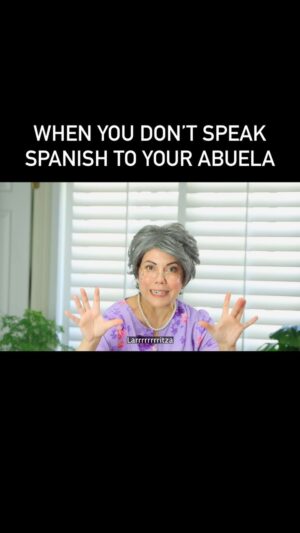 Jenny Lorenzo Instagram - Ah yes, the age old argument between a Latina grandma and her first gen nietos. 

#abuela #latinosbelike #spanglish #spanish #growinguphispanic #latinocomedy #latinomemes