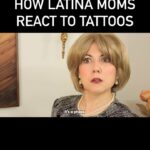Jenny Lorenzo Instagram - When I was a kid, I used to try to harden my outward niña linda appearance by wearing fake tattoo stickers on my arms. But what if it was a REAL tattoo? How would your Latina mom react?? #Latinosbelike #growinguphispanic #latinomemes #latinocomedy #latinamomsbelike #latinamoms #tattoos