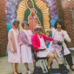 Jenny Lorenzo Instagram - Filmed an amazing video yesterday! Can you guess which movie we’re parodying next? Can’t wait to show y’all! 💗🌸🎀