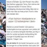 Jenny Skavlan Instagram - I kjølvannet av kvinnedagen har jeg skrevet min første kronikk om hvor mye kvinnekamp det ligger i klesforbruket vårt. Les hele på nrk.no!