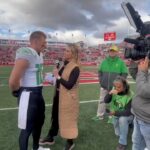 Jenny Taft Instagram – Day in the life as a CFB sideline reporter! 🏈

#cfb #sports #sidelinereporter #college