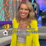 Jenny Taft Instagram - The countdown is on — World Cup 2026! ⚽️ Lovely to work with @kevinhart4real he was the best!