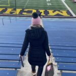 Jenny Taft Instagram - Yesterday was wild at the Big House. 😜