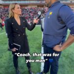Jenny Taft Instagram – Historic win for Sherrone Moore and @umichfootball 🤩🔥👏