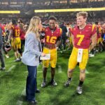 Jenny Taft Instagram – That’s a wrap on CFB this season! 🤍
