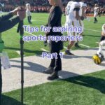 Jenny Taft Instagram – Always talking to myself 🙈 

#sportsreporter #college #football #ootd #cfb
