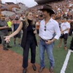 Jenny Taft Instagram – I feel like we’re best friends now? 🤠

#college #cfb #texasfootball #sidelinereporter