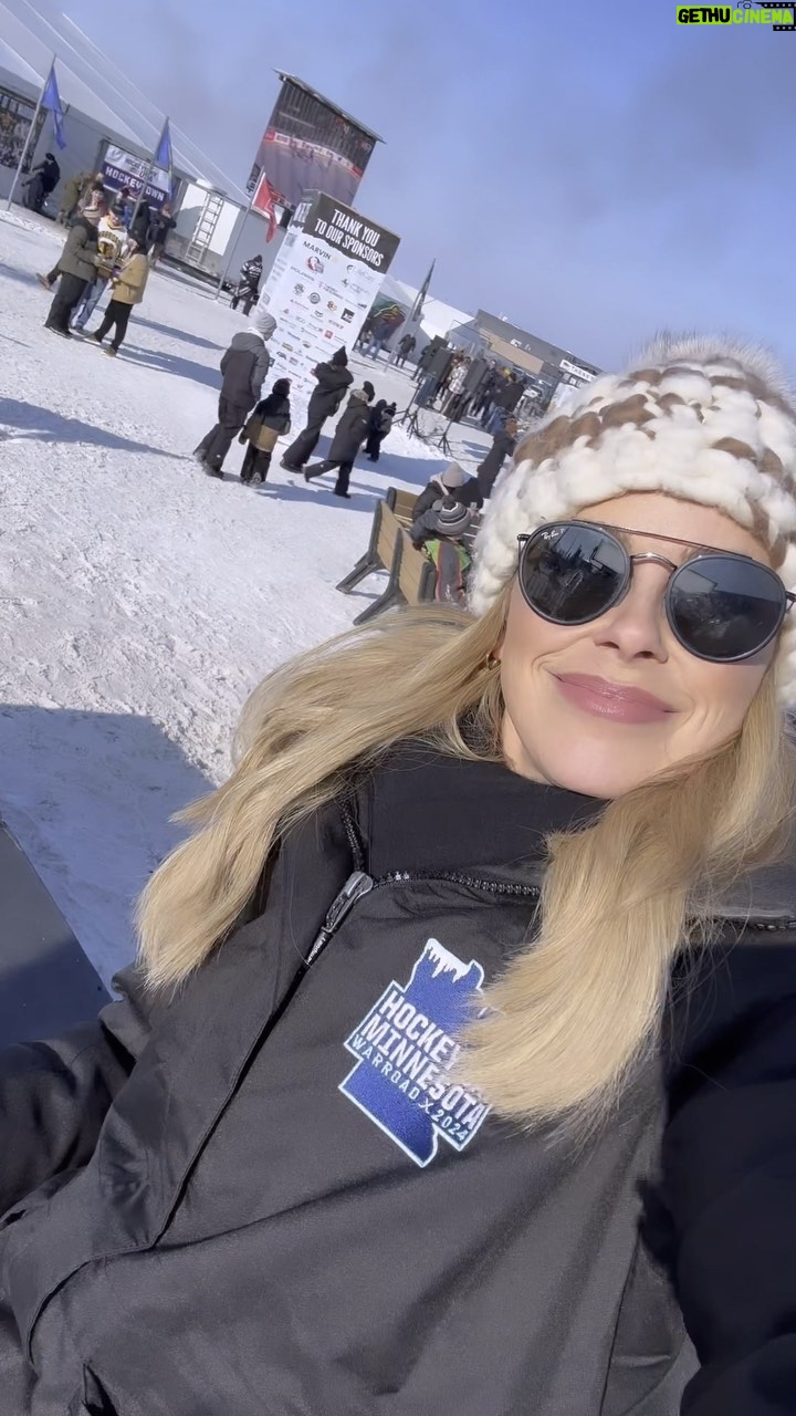 Jenny Taft Instagram - Let’s do this Hockey Day MN! 🏒🥅 #HDM2024