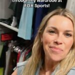 Jenny Taft Instagram - FOX wardrobe “spring cleaning” time! 👗 Thank you @autumn_xiii for the patience 🤣🧡