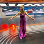 Jenny Taft Instagram – College Hoops Saturday 💜