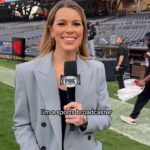 Jenny Taft Instagram - “I’m a sports broadcaster” 🎥 🎤 … Had to jump on the trend with the help of some special guests!! 😂